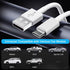 Car Carplay Cable Adapter for iPhone 15, 3.3FT USB A to USB C Car Charging Cable for iPhone 15 Pro Max Plus, iPad Pro