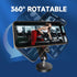 Gym Magnetic Phone Holder, Dual Magnet Phone Mount for Metal Surfaces, 360 Degree Adjustable for Recording Video