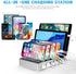 Charging Station, Multi Charging Station for Multiple Devices, 6 Ports USB Multi Phone Fast Charging Station for Cell