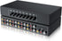 RCA Switch 8 in 1 Out Composite Video L/R Audio Selector Box, BolAAzuL 8-Way RCA Switcher - 8 Port AV Selector Switch
