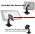 17mm Sticky Adhesive Mount Holder for Garmin GPS & Smart Phones - Car Windshield/Dashboard Flexible Permanent Holder Soft Base for Garmin Nuvi GPS Navigator/Cell Phone Magnetic Mounting Holder
