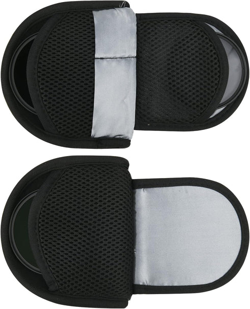TXEsign Water-Resistant Camera Filters Case for Round Filters Up to 82mm, Large Lens Filter Pouch