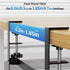 Yecaye Under Desk Cable Management Tray, No Drill Clamp Mount Metal Cable Management Tray with Desk Protection Pads