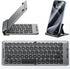 Foldable Bluetooth Keyboard with Stand Holder, Portable Wireless Keyboard for iOS, Android, Windows, Travel, B088