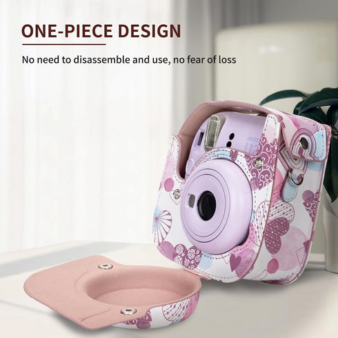 molshine Premium Protective Case for Fujifilm Instax Mini 12 11 9 8 Instant Camera, Portable Travel Storage Protector
