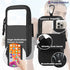 Adjustable Arm Band Phone Holder for Running, Walking, Workout - Clear Crossbody Pouch Purse with Strap for iPhone and