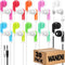 Waneni Wholesale Bulk Earbuds Headphones 30 Pack Class Set for School Classroom Students
