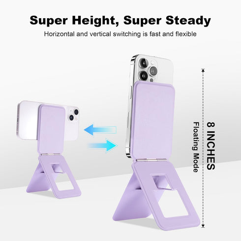 zreoktbe 15/14/13/12 Phone Tripod Stand Compatible with iPhone Series, Angle Adjustment & Strong Magnets Invisible