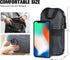 Twod Electronic Organizer Travel Bag, Universal Accessories Storage for Hard Drives, Cables, Charger, Phone, USB, SD