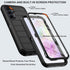 Heavy Duty Shockproof Drop Protection Case for Samsung Galaxy A35 5G with Belt Clip Holster & Built-in Screen Protector