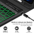 SENGBIRCH Keyboard Case for iPad Pro 12.9-inch, 3rd to 6th Generation, RGB Backlit, USB-C, Bluetooth Detachable Folio