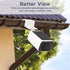 2Pack Gutter Mount for eufy Security SoloCam S220/C210, eufyCam 2C/2C Pro, Adjustable Weatherproof Mounting Bracket