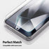 Whitestone DOME GLASS Screen Protector for Galaxy S24 - 9H Tempered Glass, Easy Installation Kit - 2 Pack
