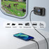 12V USB Outlet Surface Mount, PD USB C 30W and QC 3.0 18W USB Ports for Car, Replacement Charger Socket Panel