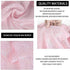 Pink Sequin Backdrop Curtains 2 Panels, 4FTx8FT Glitter Pink Photo Drapes for Party, Wedding, Baby Shower