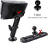 Leenconghui 5.9" 17-25mm (5/8"-1") Heavy-Duty GPS & Phone Mount Holder with Long Arm - Universal Ball Adapter/T-Bolt