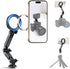 Kiorafoto Magnetic Cold Shoe Mount for Phones & Action Camera, Detachable Hot Shoe