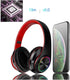 Shop Bluetooth Over Ear Headphones with LED Lights, Built-in Mic, Wireless HiFi Stereo, Bluetooth 5.0, Lightweight,