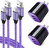 Fast Charger for Samsung Galaxy S24/S23/S23+/S22/S21/S21+/S21 Ultra/Note 20 Ultra/S20 FE 5G/S10, LG G9 Stylo 6/5, Type