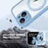 TIESZEN 15 6.1", for iPhone Case, Compatible with MagSafe, Built-in Privacy Screen Protector and Camera Protection