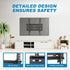 Pipishell Tilting TV Wall Mount Bracket, Low Profile for 13-42 Inch Flat Screen TVs & Monitors