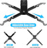 Universal Black Projector Ceiling Mount, Extendable Stand Bracket Wall Mount for Most Projectors