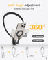 Magnetic Neck Phone Holder for Recording, Adjustable 3-in-1 Mount for iPhone 15/14/13/12 Series & GoPro