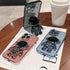 Astronaut iPhone 15 Pro Case - Green, Folding Kickstand, Camera Protector, Hidden Stand, Green Bumper & Back.
