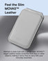 MOFT MagSafe Wallet, Card Holder Fits 1-2 Cards, Strong Magnetic Wallet with Angle Adjustment, MOVAS Vegan Leather