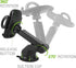 Cellet Telescoping Arm Car Phone Holder - Adjustable Dashboard & Windshield Mount for Smartphones