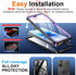 SPIDERCASE 17 12FT for iPhone Case Waterproof, Built-in Lens & Screen Protector, Full Heavy Duty Protection, Military