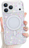 Bonoma for iPhone 17 Pro Max Case 2025 Sparkly Glitter Bling Back, Magnetic