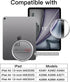 13-Inch M4/M3/M2 (2026/2025/2024), 9H 2-Pack JETech Screen Protector for iPad Air Tempered Glass Film, HD Clear