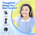 EarFun K2 Kids Bluetooth Headphones with Volume Limiting, 40H Playtime, Bluetooth 5.4, Mic, Foldable Over-Ear Design