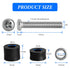 Belleone Wall Mounting Screws Bolts for Samsung TV - M8 x 45mm with 25mm Long Spacers
