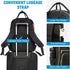 Backpack Backpacks 15.6" LOVEVOOK Laptop for Women, Water Resistant Travel Work Black Purse Business Teacher Nurse