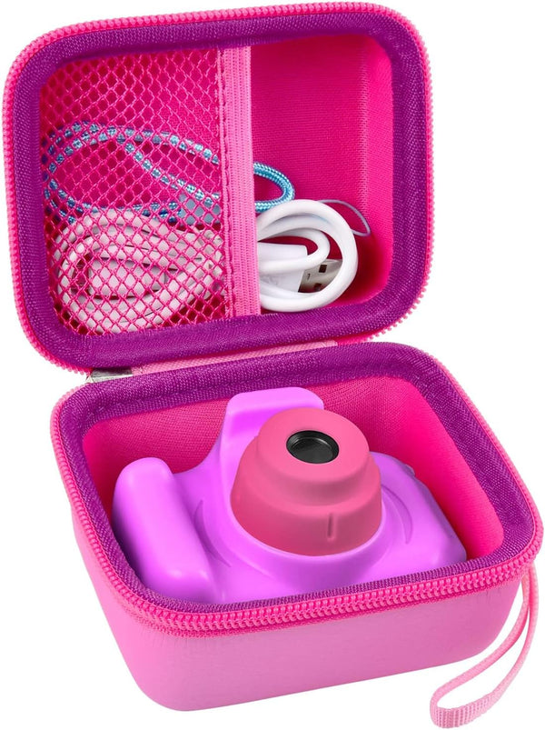 GWCASE Camera Case Compatible with Seckton, Goopow, Desuccus, Rindol, VATENIC, GKTZ Kid Toy Video Camera - Box Only,