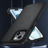 SunStory 15 3-Layer 3 1 15 6.1",Black Magnetic for iPhone Case with HD Screen Protector, Compatible with MagSafe, Heavy