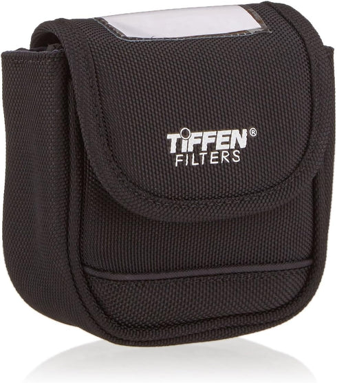 Tiffen Large Belt Style Filter Pouch for 62mm to 82mm Filters, Black, 4BLTPCHLGK