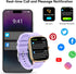 Popglory Smart Watch, 1.69'' Fitness Watch for Men Women, Heart Rate, Blood Pressure, Blood Oxygen, Sleep Monitor, 110