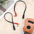 Xyembu 3.5mm 2 (1ft) MP3, Female to RCA Splitter Male Stereo Audio Y Cable Stereo RCA Y Splitter Audio Adapter with OFC