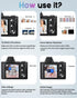 WZVZ 1080P 32GB Mini Digital Camera, Portable Camera for Photography with SD Card, Key Card Clip Chain for Teenagers