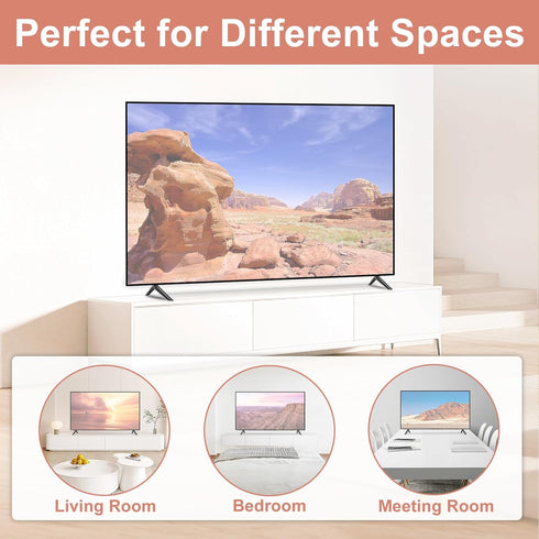 Maozhren 40" 43" 40H5590F 40H4F 40H3F9 40H4030F1 43H4F 43H4030F 43H4030F1 Set, TV Stand for Hisense TV Legs, Only