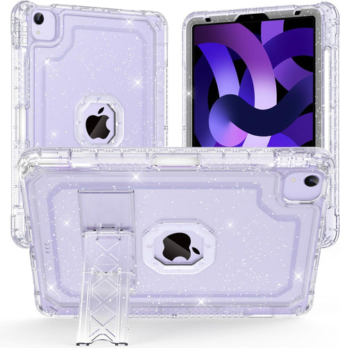 Case for iPad Air 5th/4th Generation (2022/2020) 10.9'', for iPad Pro 11 Inch, Hard Slim Cover with Pencil