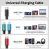 Cable,4 1 2 Cellphone/Tablets/More(2Pack 5FT) Multi Charging in Charging Cables for Multiple Devices Nylon Braided