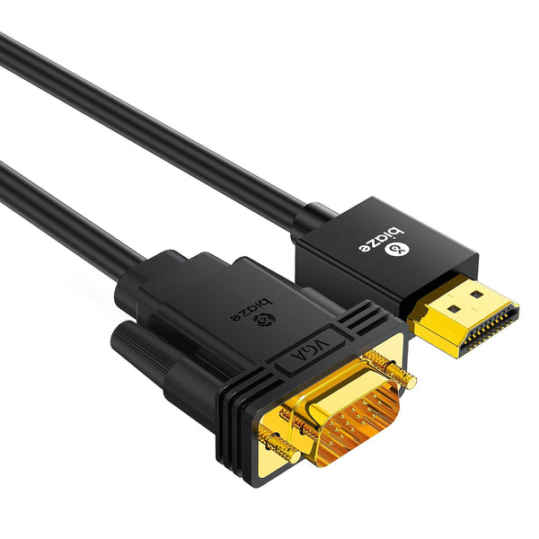 10ft HDMI to VGA Cable 1080P HD Video Converter Cord for Laptop,