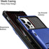 Vofolen Wallet Case for iPhone 13 Pro Max, 4-Card Holder ID Slot, Anti-Scratch Dual Layer Hybrid TPU, Navy
