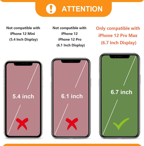 Bocasal Crossbody Wallet Case for iPhone 12 Pro Max, PU Leather Credit Card Holder, Shockproof Detachable Strap, Green