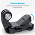 Sametop Helmet Sticky Mounts Adhesive Buckle Kit, Compatible with GoPro Hero 12 11 10 Max 9 8 7 6 5, 12 in 1 Accessories