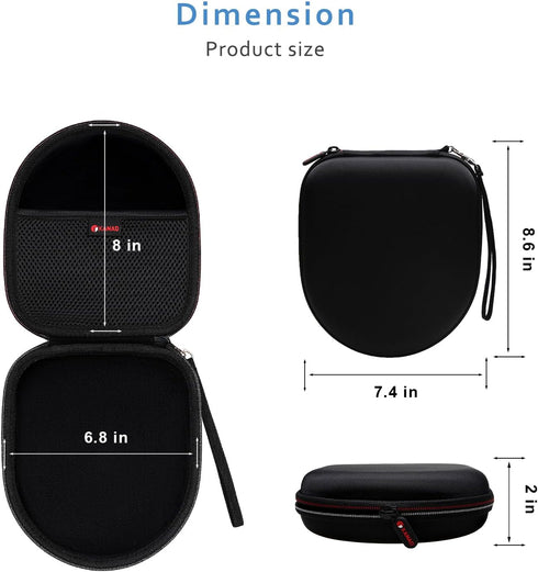XANAD Hard Case for Sony WH-CH520 / CH510 & JBL Tune 510BT / 710BT / 660NC Wireless Bluetooth Headphones - Travel